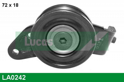 LUCAS ENGINE DRIVE la0242 -  Натяжной ролик, поликлиновой  ремень